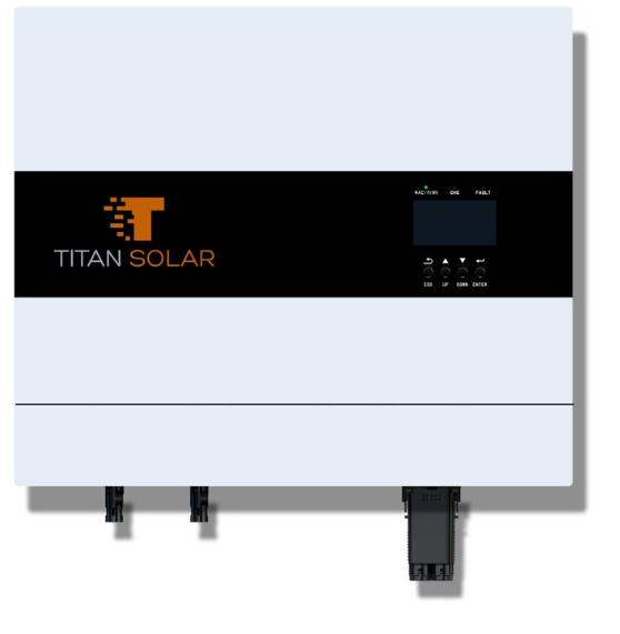 Art. 1033H - Titan Solar 6000TS+ 6kW Inverter Wechselrichter (Nachfolger von Growatt 5000ES) Off Grid + Wifi Neu