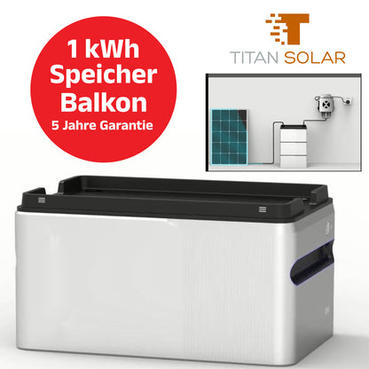 Nr.2001 Titan Solar Universal EMS Hybrid Controller 1200W mit 1kWh Speicher erweiterbar auf 5kWh