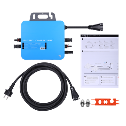 Nr.2004 Titan Solar L2-800W VDE WIFI Wechselrichter Microinverter für Balkonkraftwerk mit WLAN und Anschlusskabel