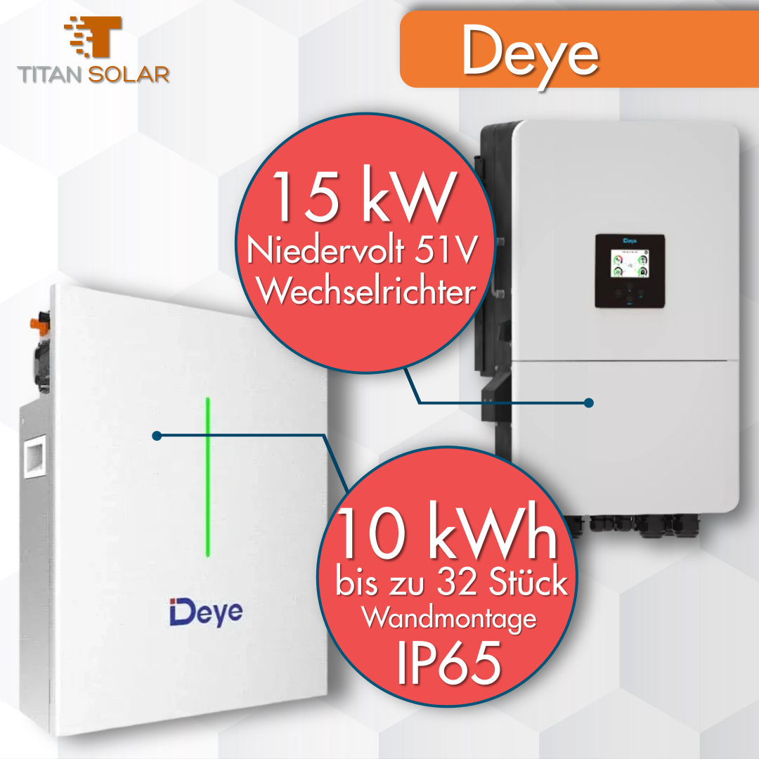 2242 15kW Deye Wechselrichter SUN-15K-SG05LP3-EU-SM2 -mit Batteriespeicher