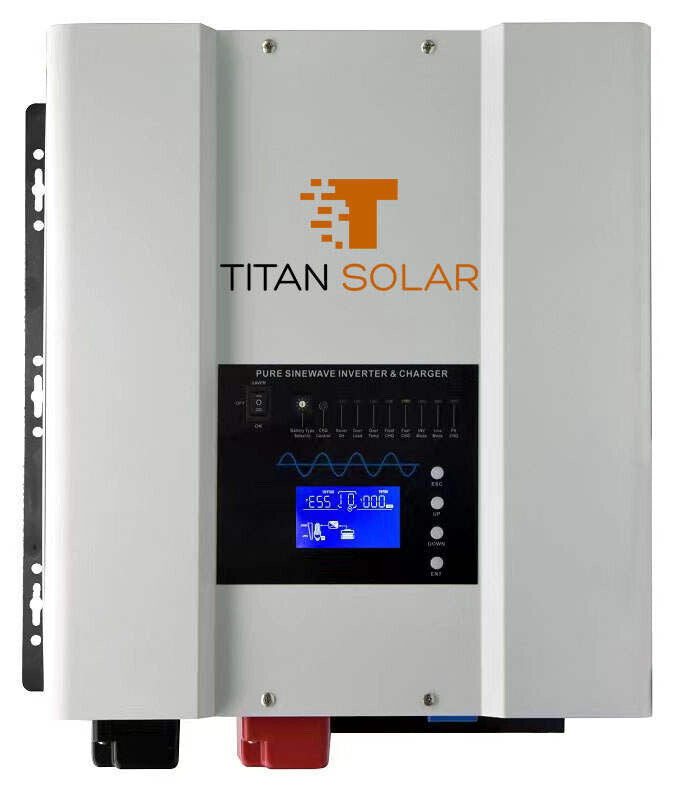 Art. TS1KW - Wechselrichter Titan Solar Inverter 1kW mit 48V Akku Anschluss 1xMPPT