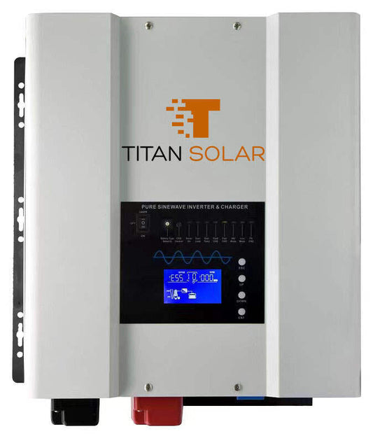 Art. TS1KW0 - Reiner Batterie-Wechselrichter OHNE MPPT Titan Solar Inverter 1kW mit 12V Akku Anschluss